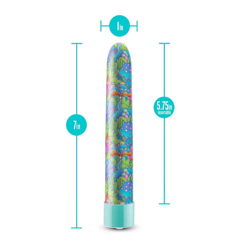 Limited Addiction - Utopia - 7 Inch Rechargeable Vibe - Aqua - MyPleasure