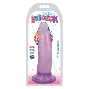Lollicock 7 Inch Slim Stick - Grape - MyPleasure
