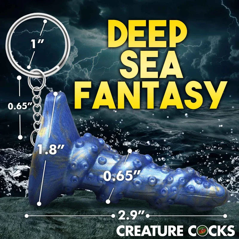 Lord Kraken Keychain - Blue - MyPleasure