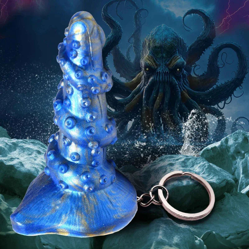 Lord Kraken Keychain - Blue - MyPleasure