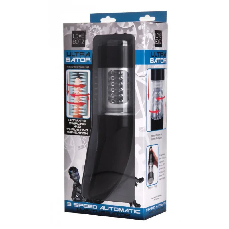 Love Botz Ultrabator Thrusting and Swirling Auto Stroker - MyPleasure