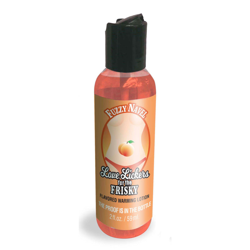 Love Lickers Massage Oil - Fuzzy Navel - 1.76 Fl. Oz.