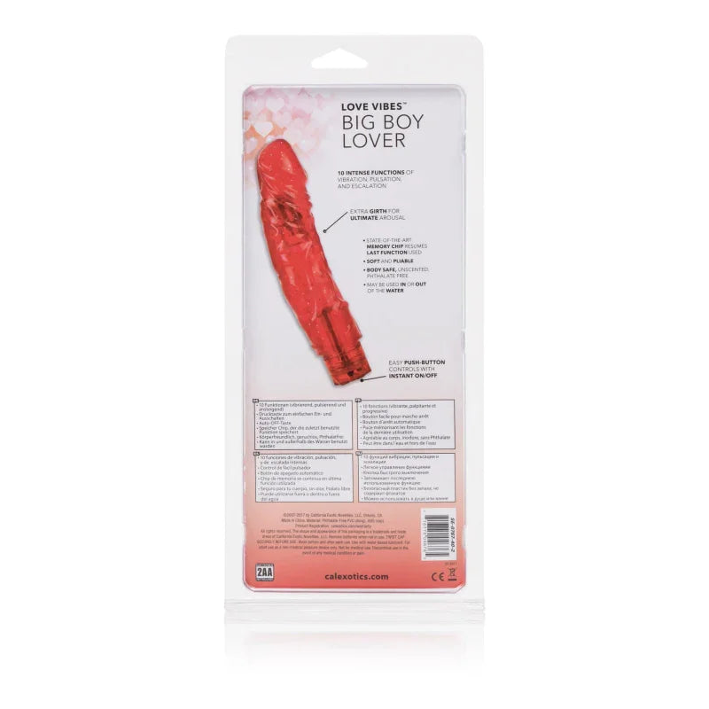 Love Vibes Big Boy Lover - MyPleasure