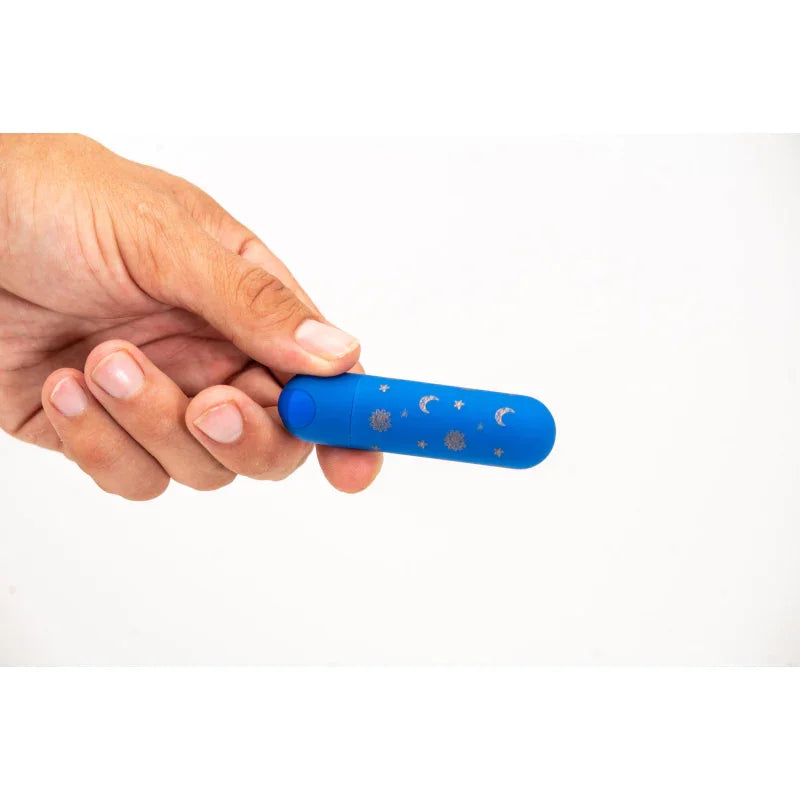 Luna Super Charged Mini Bullet - Blue - MyPleasure