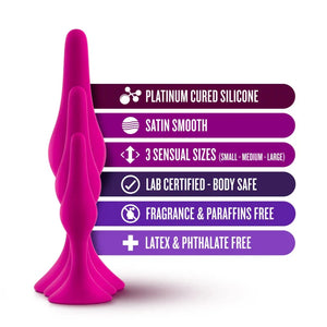Luxe - Beginner Plug Kit - Pink - MyPleasure