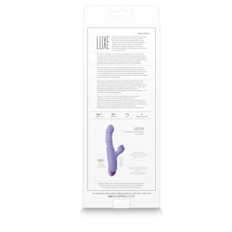 Luxe - Nova - Purple - MyPleasure