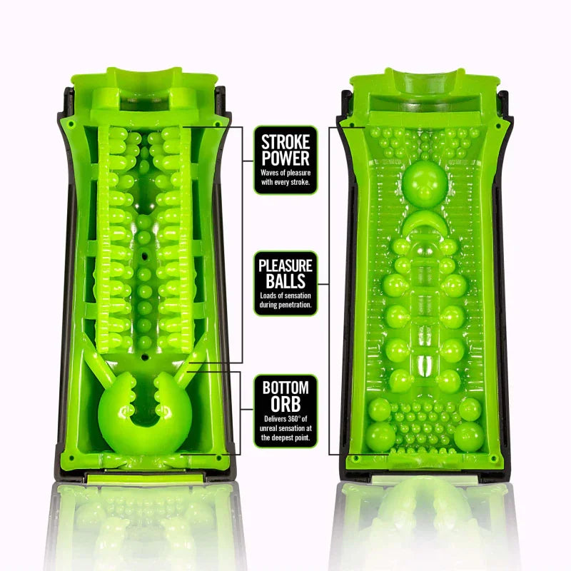 M for Men - M2 - Male Masturbator Cup - Black - MyPleasure