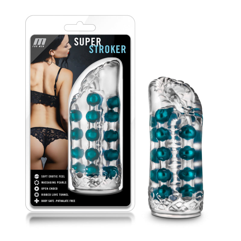 M for Men Super Stroker - Clear