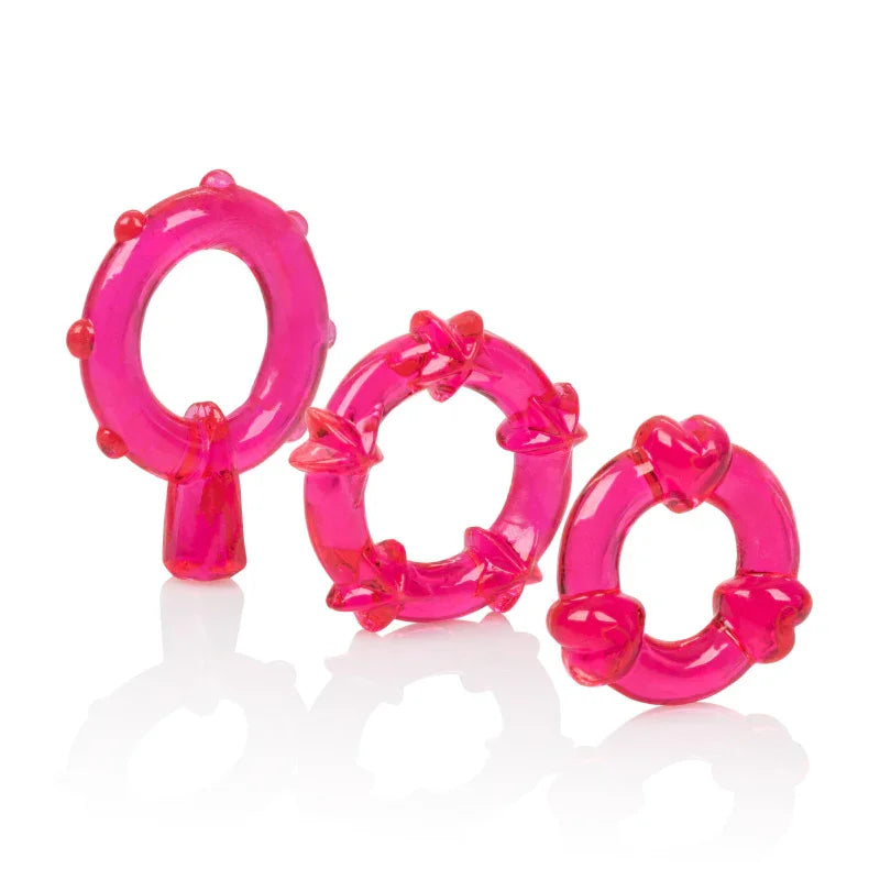 Magic C-Rings - Red - MyPleasure