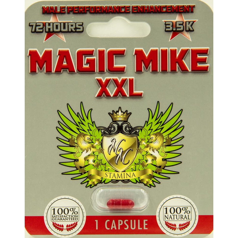 Magic Mike XXL Male Performance Enchancement - 1 Capsule Blister Card