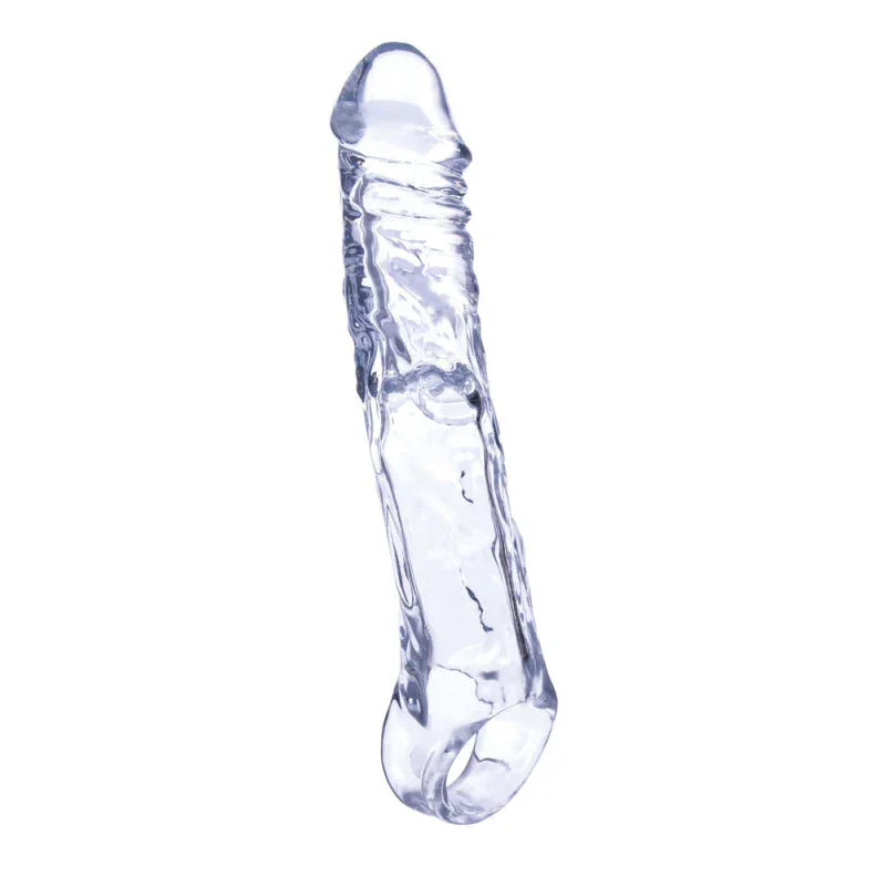 Magical Penis Extender and Ball Strap 7.5&quot; - Clear - MyPleasure