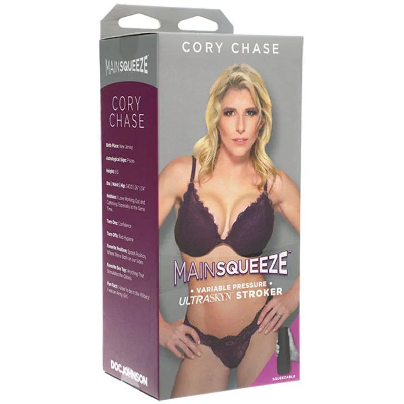 Main Squeeze - Cory Chase - Ultraskyn Stroker - Pussy - MyPleasure