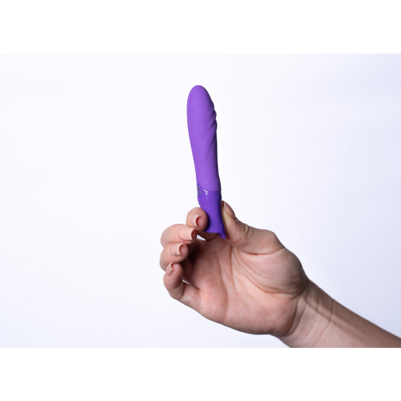 Margo Silicone Textured Bullet Vibrator - Neon  Purple