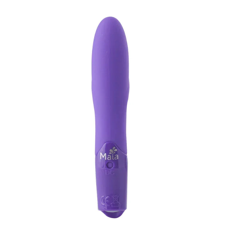 Margo Silicone Textured Bullet Vibrator - Neon Purple - MyPleasure
