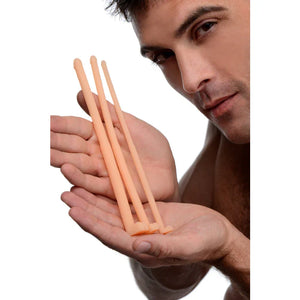 Master Series Dockers Silicone Urethral Sound Set - Flesh - MyPleasure