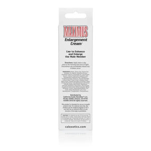 Maximus Enlargement Cream - Packaged - MyPleasure