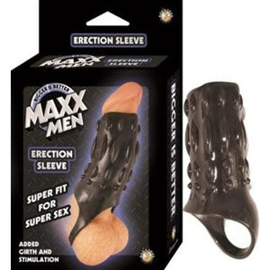 Maxx Men Erection Sleeve - Black - MyPleasure