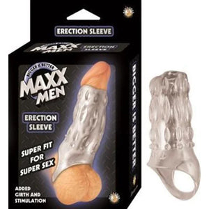 Maxx Men Erection Sleeve - Clear - MyPleasure