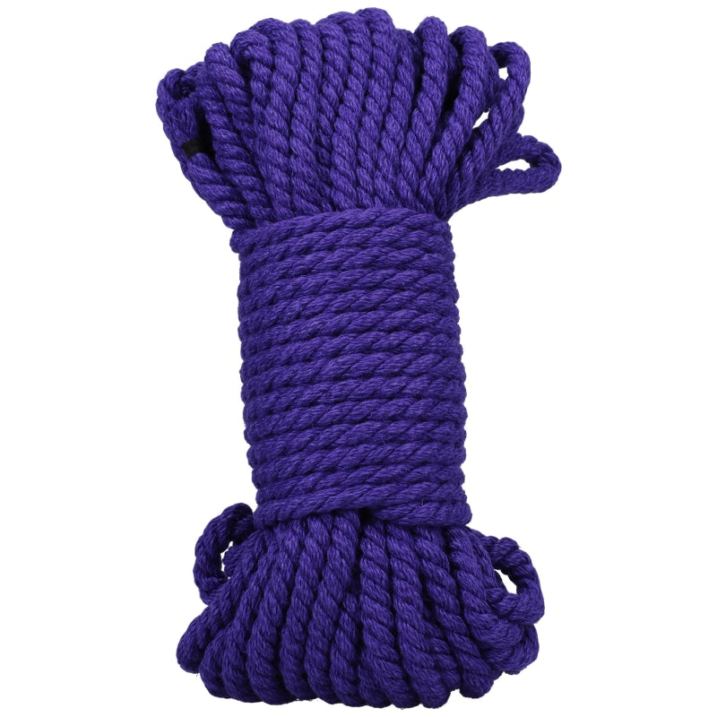 Merci - Bind and Tie - 6mm Hemp Bondage Rope - 50 Feet - Violet