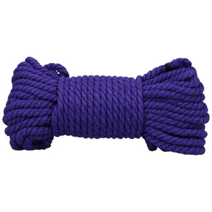Merci - Bind and Tie - 6mm Hemp Bondage Rope - 50 Feet - Violet - MyPleasure