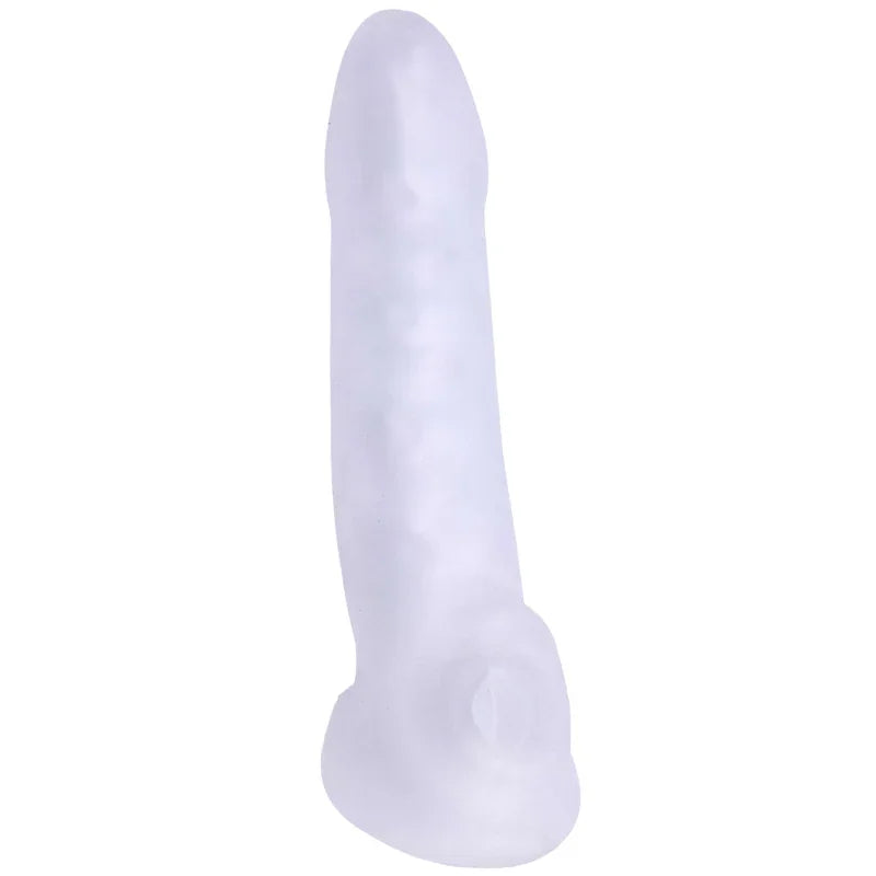 Merci - Jacked Up - Thin Extender With Ball Strap - Frost - MyPleasure