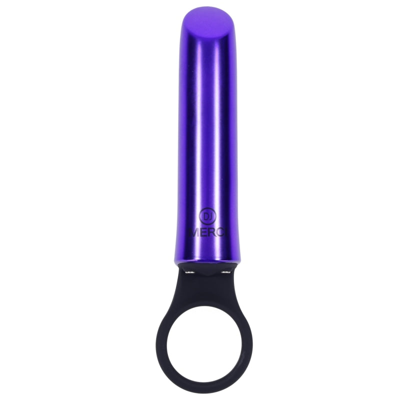 Merci - Power Play With Silicone Grip Ring -  Violet