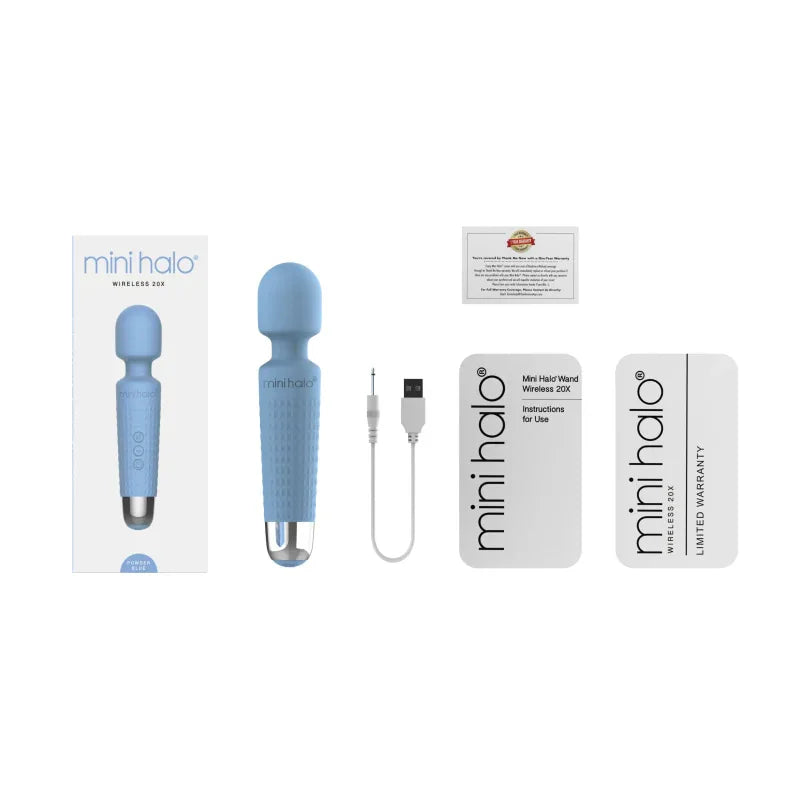 Mini Halo Wireless 20x - Powder Blue - MyPleasure