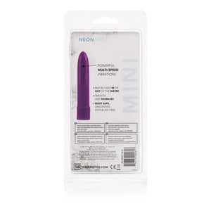 Mini Neon Multi-Speed Vibe 4.5 Inches - Purple - MyPleasure