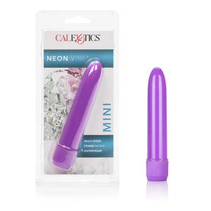 Mini Neon Multi-Speed Vibe 4.5 Inches - Purple - MyPleasure