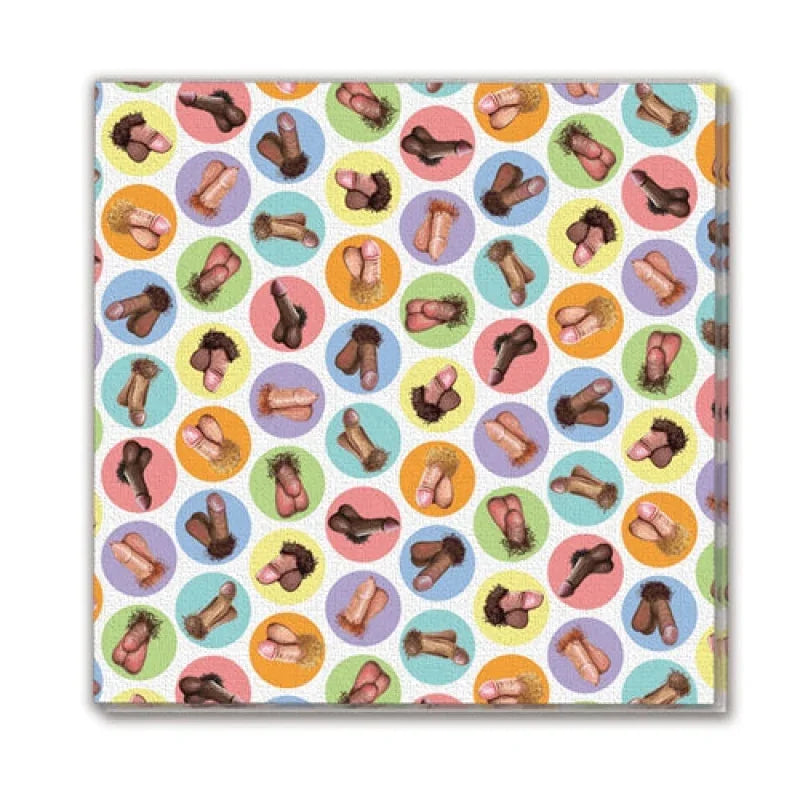 Mini Penis Napkins 8 Pack - MyPleasure
