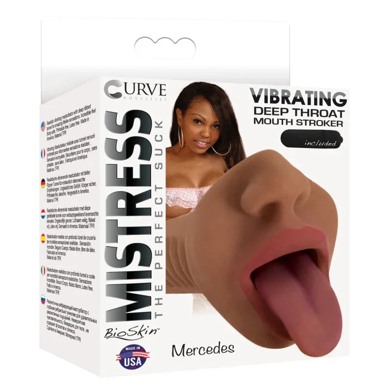 Mistress Mercedes Mouth - Chocolate - MyPleasure