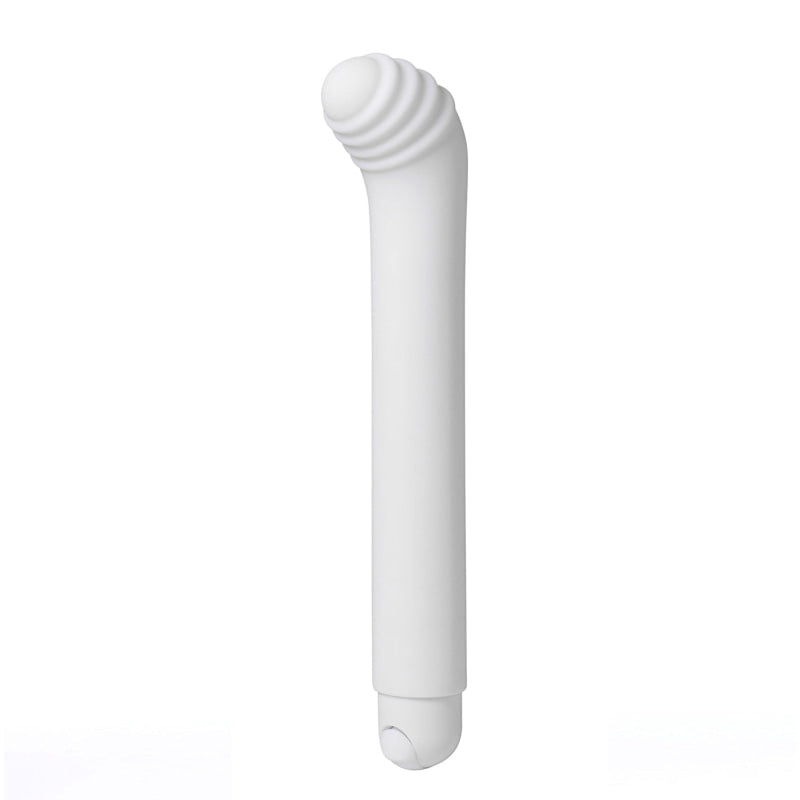 Misty G-Spot Vibrator - White