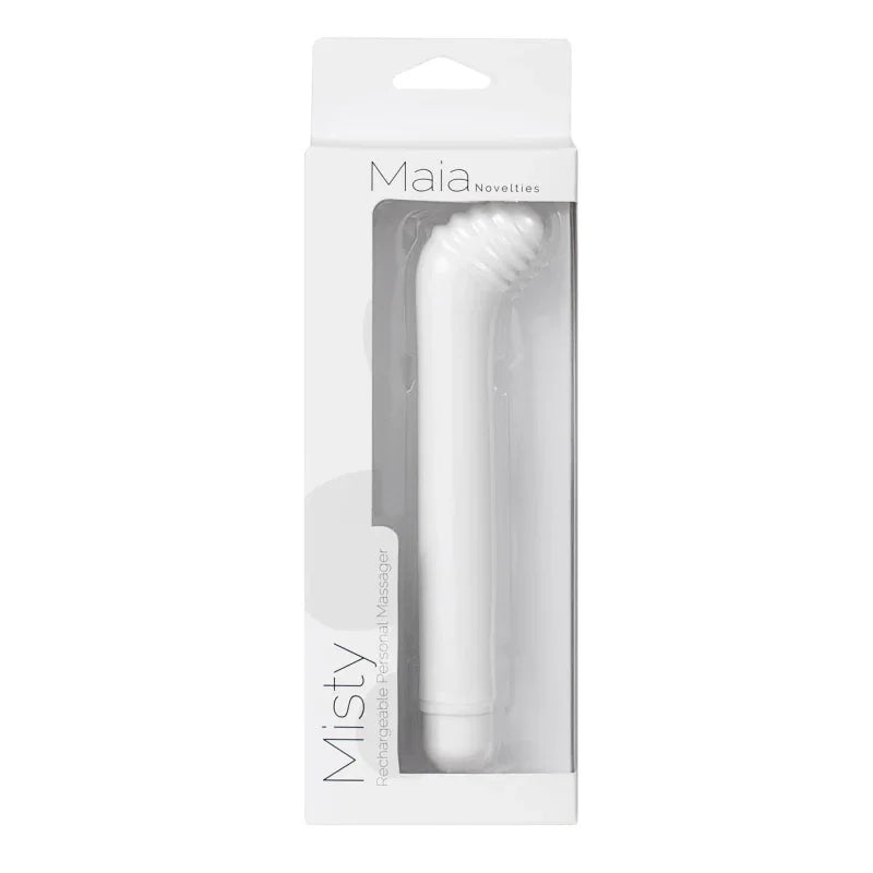 Misty G-Spot Vibrator - White - MyPleasure