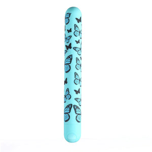 Monarch X-Long Butterfly Print Bullet - Blue - MyPleasure