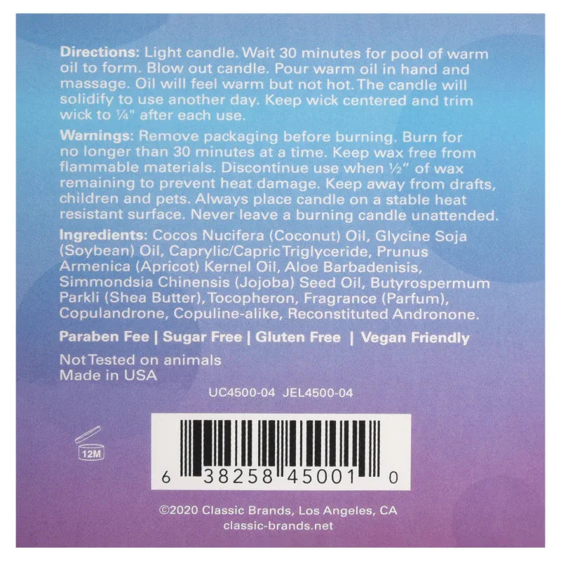 Mood Candle - Fuck Me - Vanilla Sugar - 4 Oz. Jar - MyPleasure