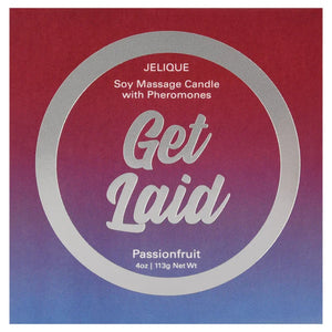 Mood Candle - Get Laid - Passion Fruit - 4 Oz. Jar