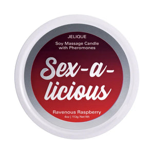 Mood Candle - Sex-a-Licious - Ravenous Raspberry - 4 Oz. Jar - MyPleasure