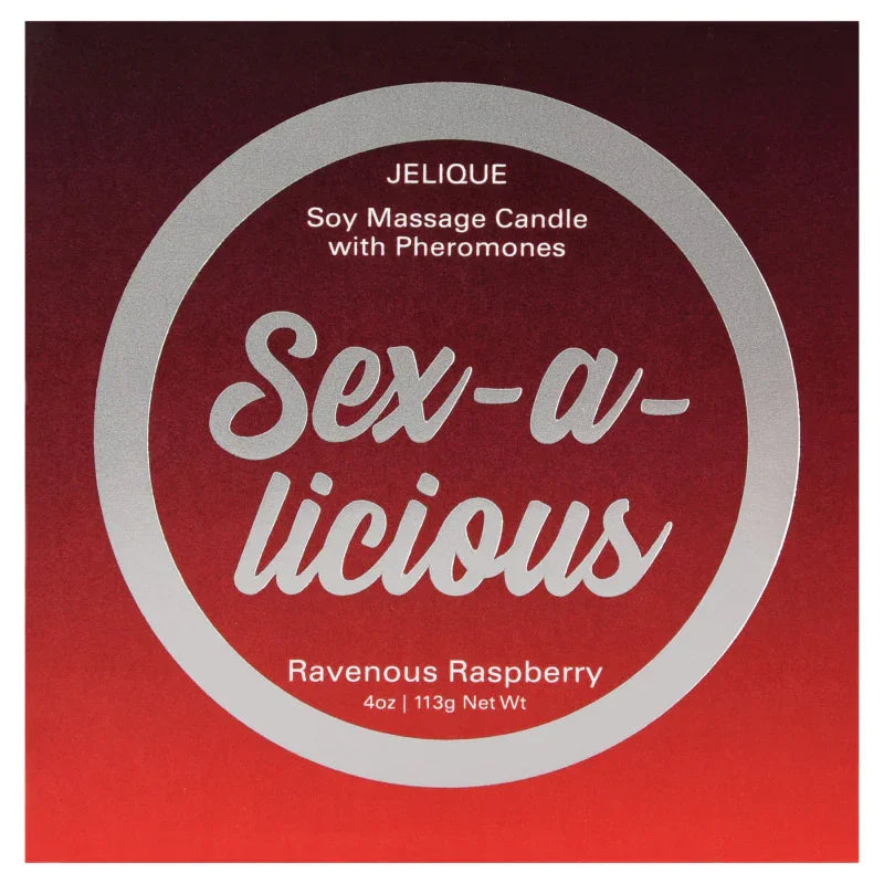 Mood Candle - Sex-a-Licious - Ravenous Raspberry - 4 Oz. Jar - MyPleasure