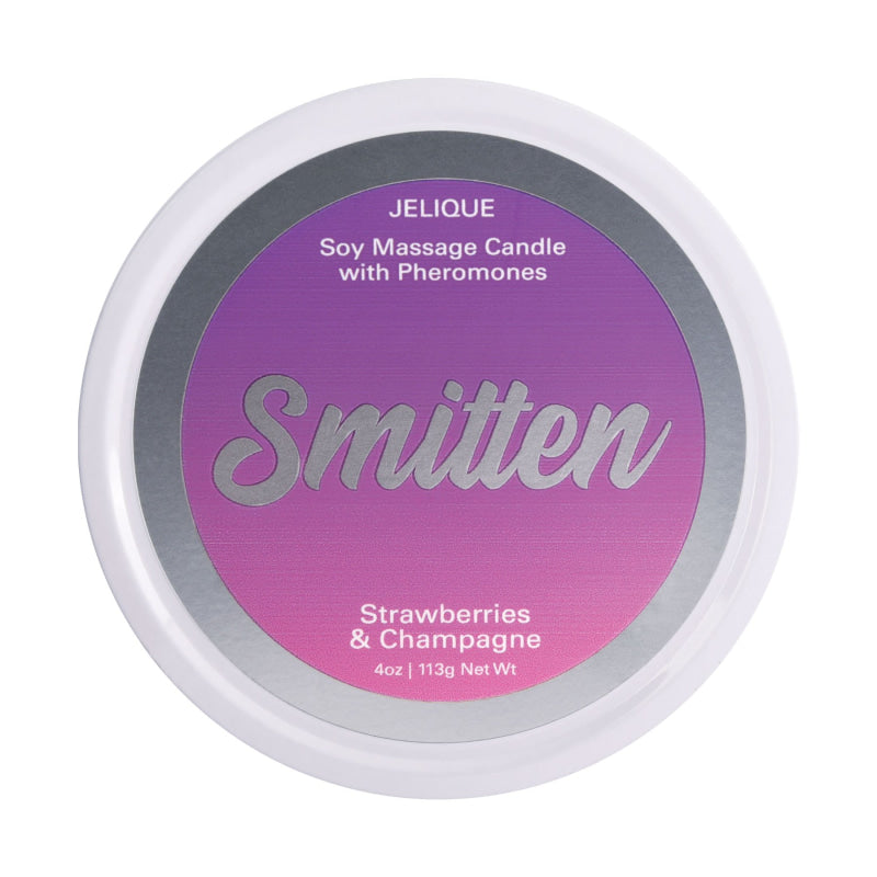 Mood Candle - Smitten - Strawberry and Champagne - 4 Oz. Jar