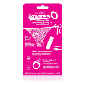 My Secret Charged Remote Control Panty Vibe - Pink - MyPleasure