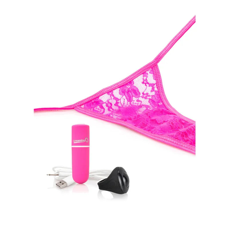 My Secret Charged Remote Control Panty Vibe - Pink - MyPleasure