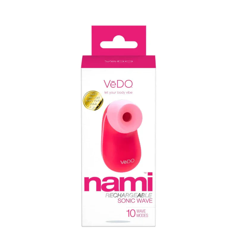Nami Rechargeable Sonic Vibe - Foxy Pink - MyPleasure