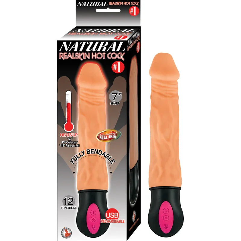 Natural Realskin Hot Cock #1 - Flesh - MyPleasure