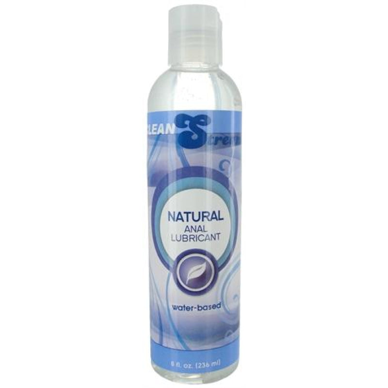 Natural Water Based Anal Lubricant 8 Oz