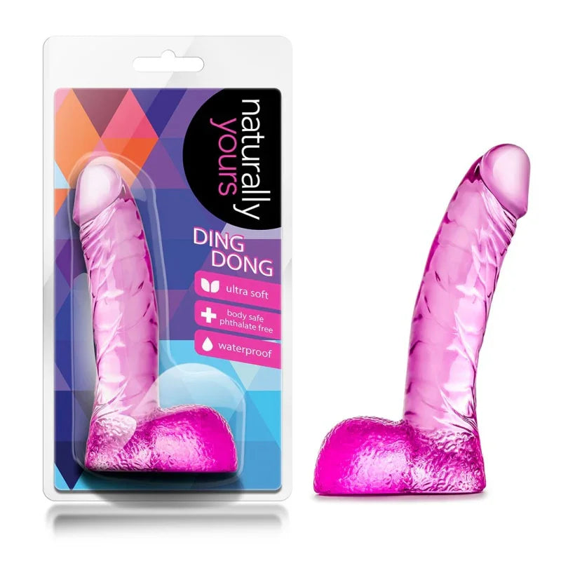 Naturally Yours Ding Dong - Pink - MyPleasure