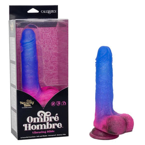 Naughty Bits Ombré Hombre Vibrating Dildo - MyPleasure