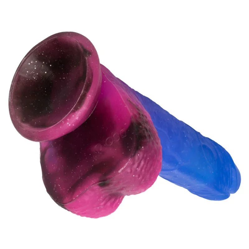 Naughty Bits Ombré Hombre Vibrating Dildo - MyPleasure