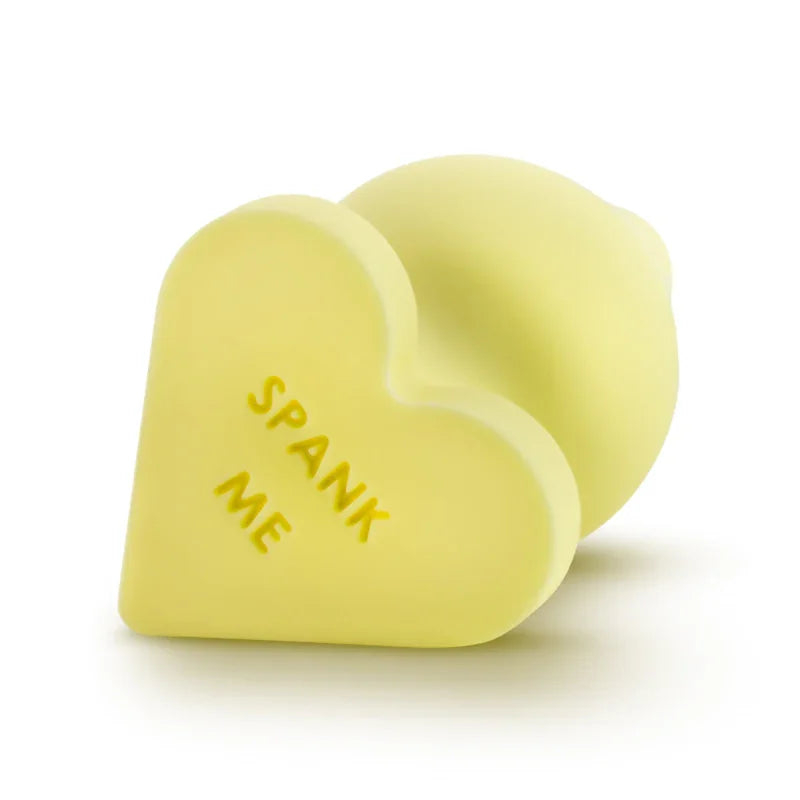 Naughty Candy Heart - Spank Me - Yellow - MyPleasure