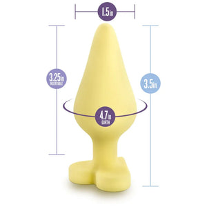 Naughty Candy Heart - Spank Me - Yellow - MyPleasure