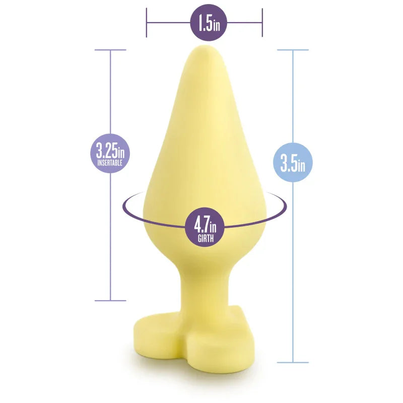 Naughty Candy Heart - Spank Me - Yellow - MyPleasure